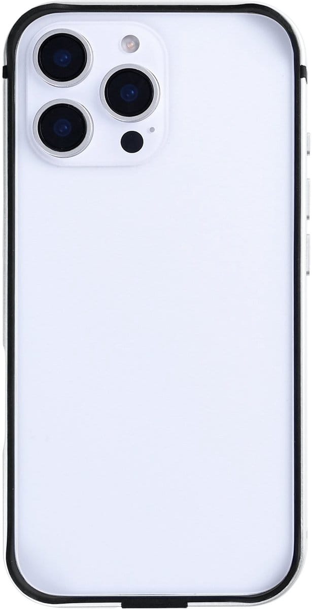Rixus Crash Guard Case For Apple iPhone 16 Pro White Titanium