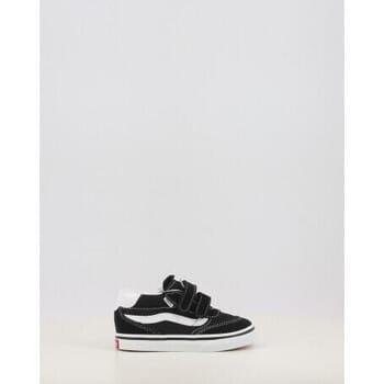 Vans Brooklyn Mid V SUEDE/CANVAS BLACK/WHITE Unisex Sneakers - Black/White