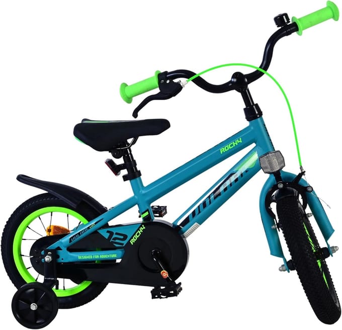 Kinderfiets - Loopfiets - Leren Fietsen - Verstelbaar Zadel - 12 Inch - Groen