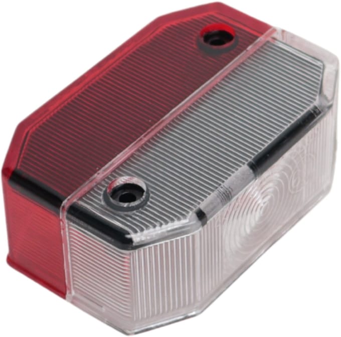 Aspock Flexipoint 1 - rood/wit - los glas