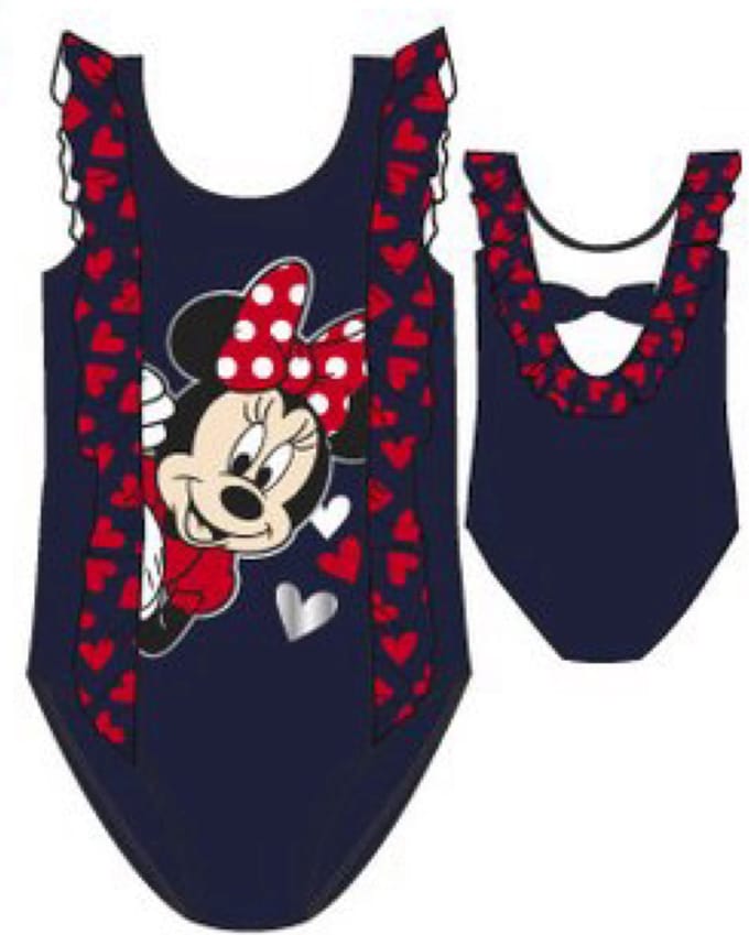 Disney Minnie Mouse badpak - Navy - Maat 104