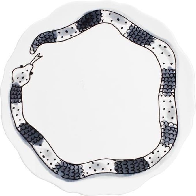 Blond Amsterdam -X Noir - Bord 15 cm Snake