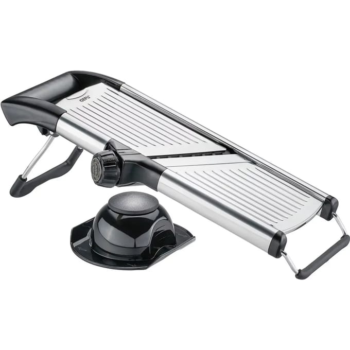 GEFU - Mandoline Volari - Instelbare snijdiktes - Beschermkap voor mes