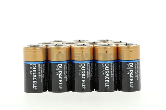 Duracell lithium cr123a batterij 12 stk