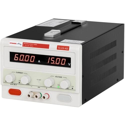 Stamos Soldering Laboratorium voeding - 0-15 V - 0-60 A DC - 900 W 10021072