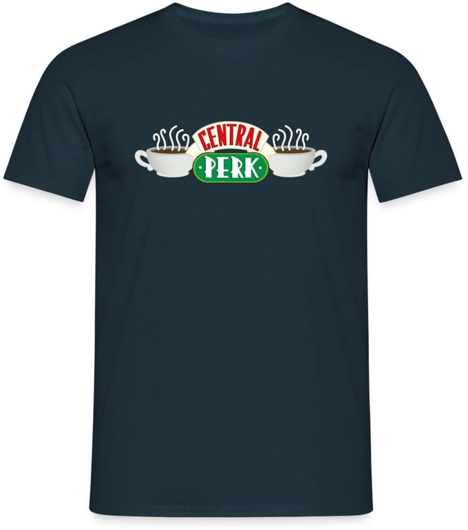 Friends Central Perk Logo T-Shirt Heren