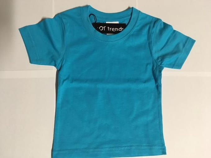 Baby shirt Azure maat 68