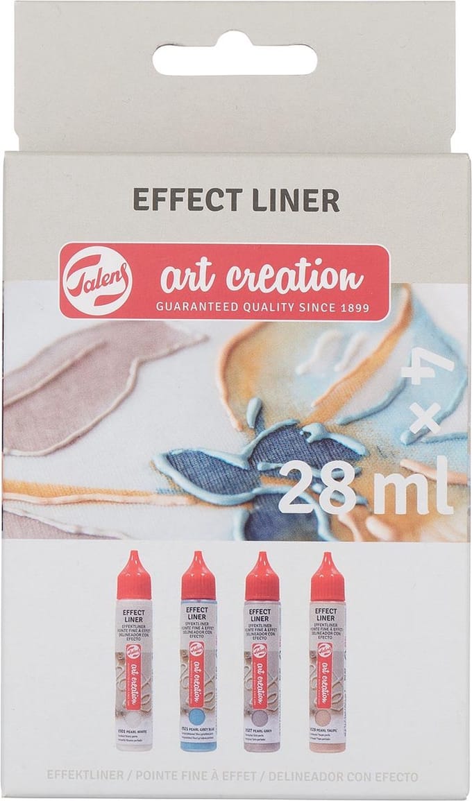 Talens Art Creation Effektliner Set 4 x 28 ml Specialties Parel