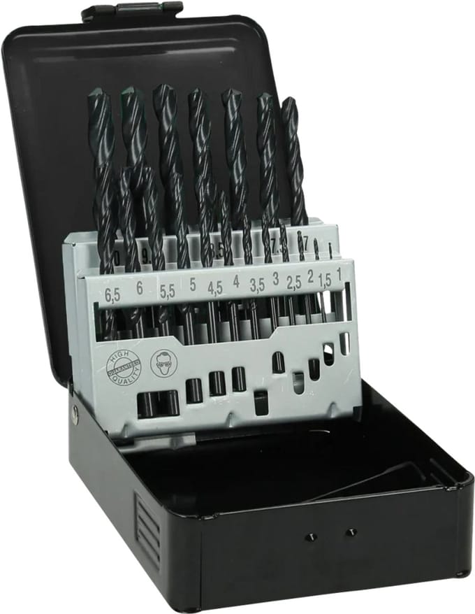 HiKOKI 19 DELIGE CASSETTE HSS-R DIN 338 BOREN 780096