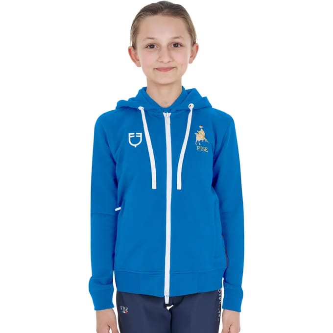 Kindercapuchon met rits Equestro X Fise