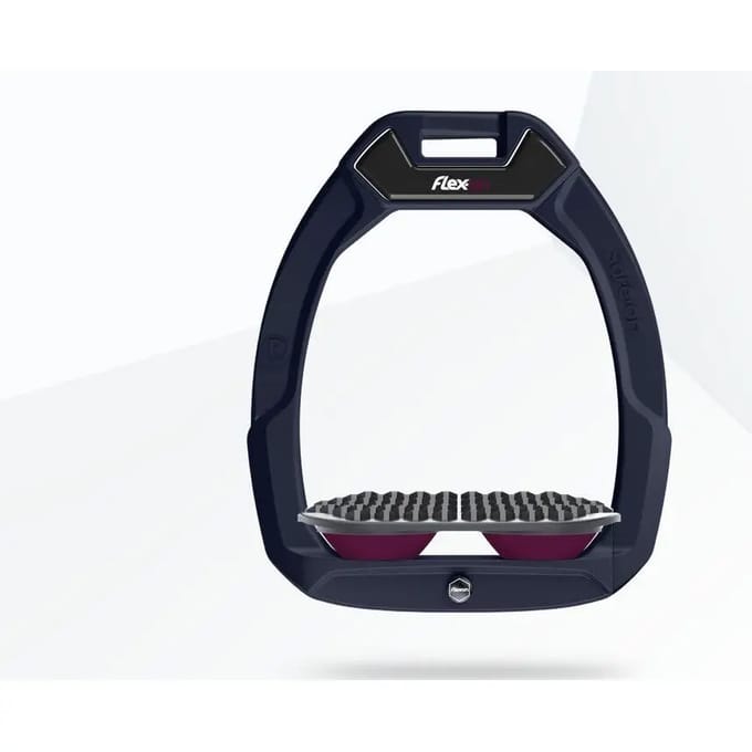 Veiligheidsstijgbeugels Endurance Marine/Grijs/Paars Flex-On Safe-On