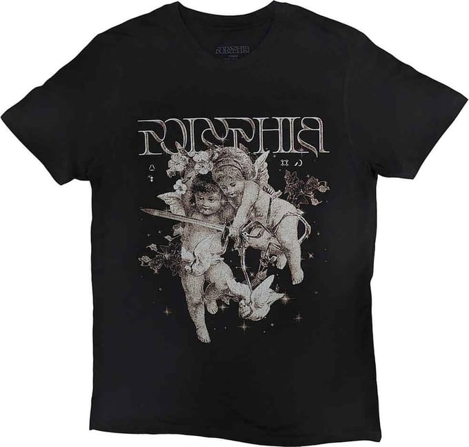 Polyphia - Cherub Heren Tshirt - S - Zwart