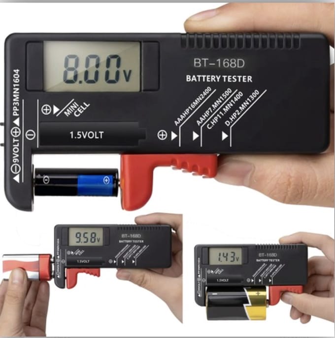 Universele Digitale Batterijtester - Batterij Meter / Batterijen Tester