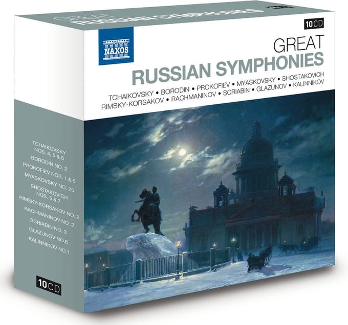 Various Artists - Great Russian Symphonies (10 CD)
