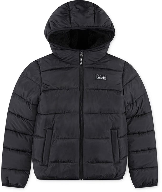 Levi´s ® Kids Sherpa Jas Zwart 8 Years Jongen