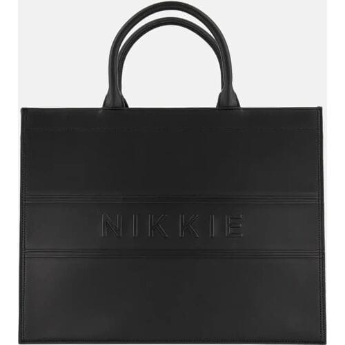 Nikkie Mayda Logo Shopper zwart