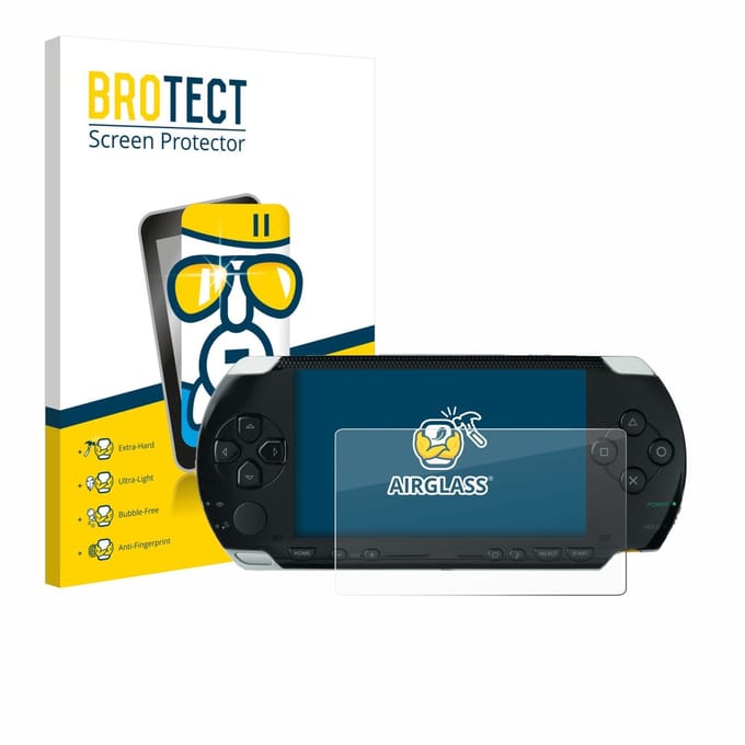 Screenprotector voor Sony PSP 1000 Beschermglas transparant