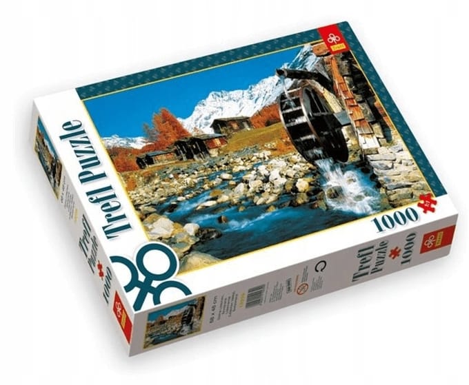 Trefl 10239 Lötschenpas Zwitserland Puzzel 1000 stukjes