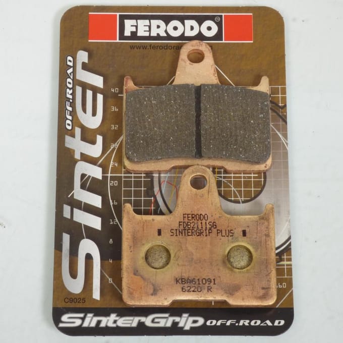 Plaquette de frein Ferodo pour Moto MZ 1000 ST 2006 à 2008 AR Neuf