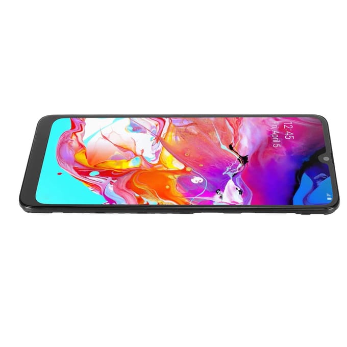 LCD-scherm met frame voor Samsung Galaxy A70 A705 6,7 inch touchscreen-montage pink