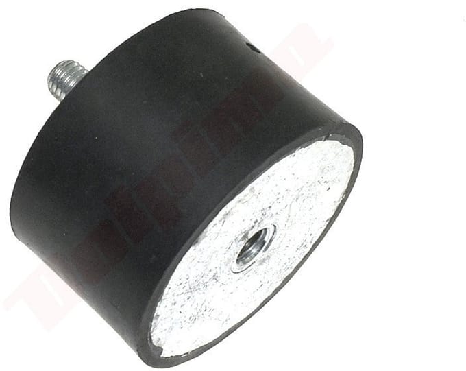 Trillingsdemper passend op UNI FM 80x50mm M12x30/M12