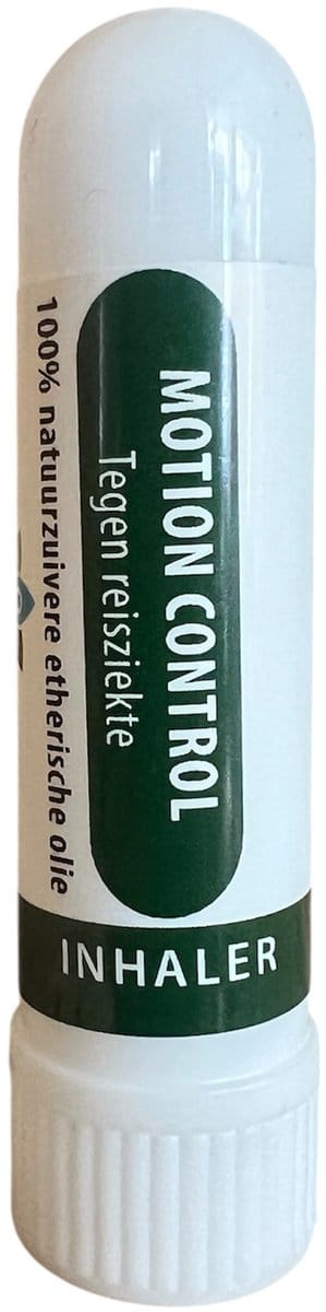 De Groene Linde - motion control inhaler - neusinhaler - reizen - etherische olie