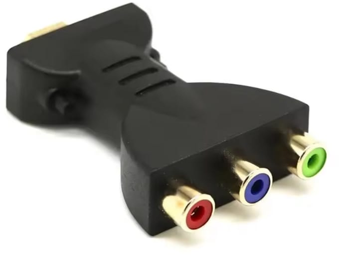 New Age Devi - Hdmi-naar-3-Rgb-Rca-video-audio-adapter voor Av-componenten