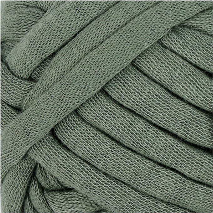 Textielgaren, L: 45 M, needle 10-12, donkergroen, 100 gr/ 1 bol
