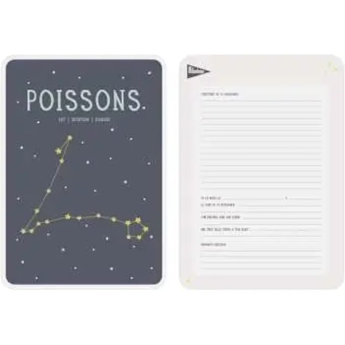 Zodiacus poster Vissen EFK France