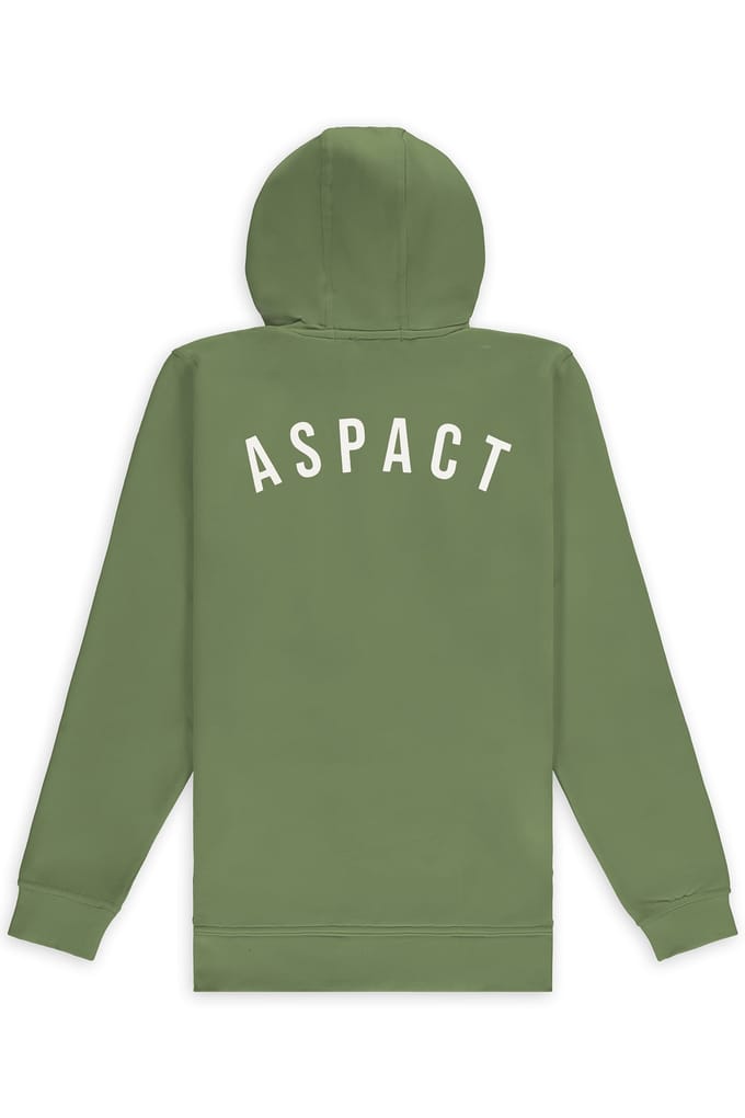 Aspact Zavi Hoodie Green Größe: S | Kaputzenpullis Outlet | Unisex | Grün