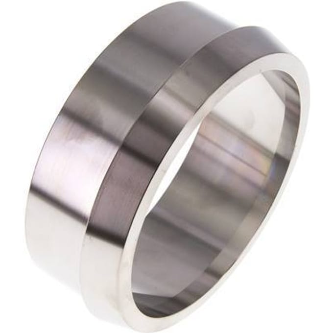 Melkkoppeling 121 Laspuntstuk 114.3mm Laseinde RVS