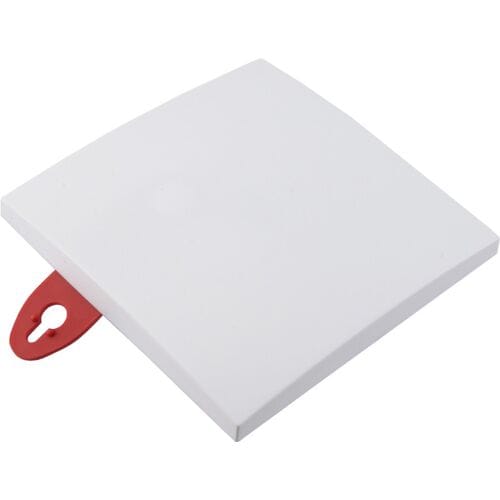 ETM Plafondplaat Plaat vierkant -wit- 10x11 cm 0147688