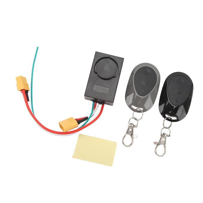 Alarme antivol 115 dB pour scooter électrique NINEBOT MAX G30, avec 2 télécommandes gray