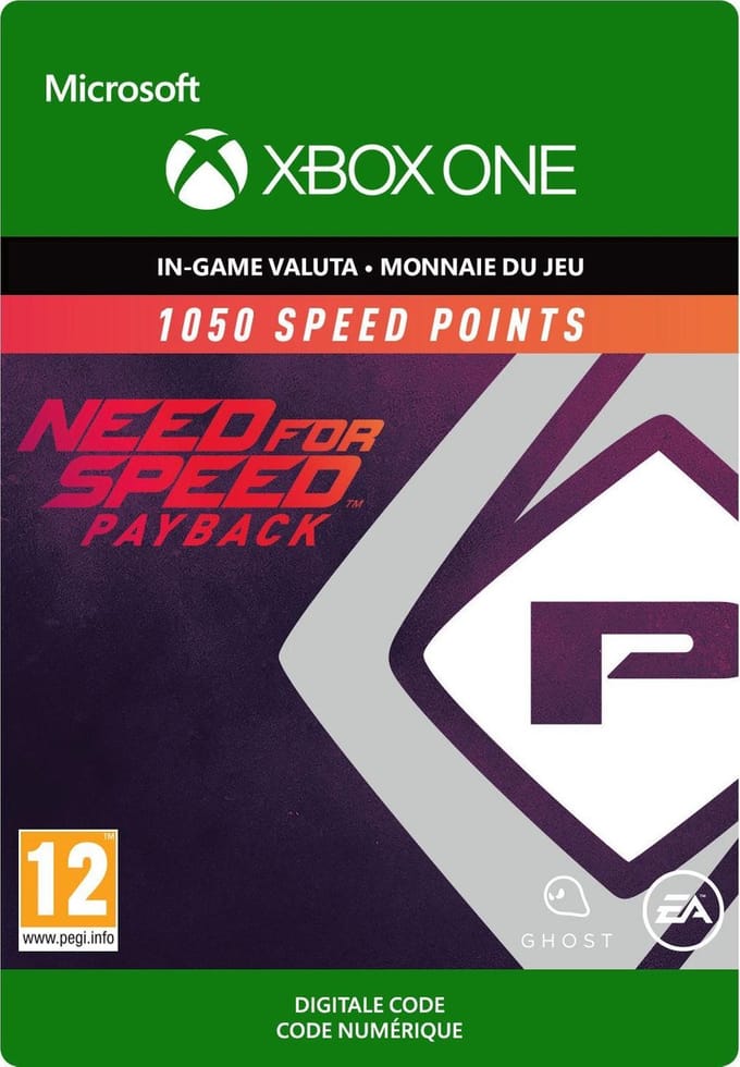 Need for Speed: 1050 Speed Points - Xbox One - Consumable