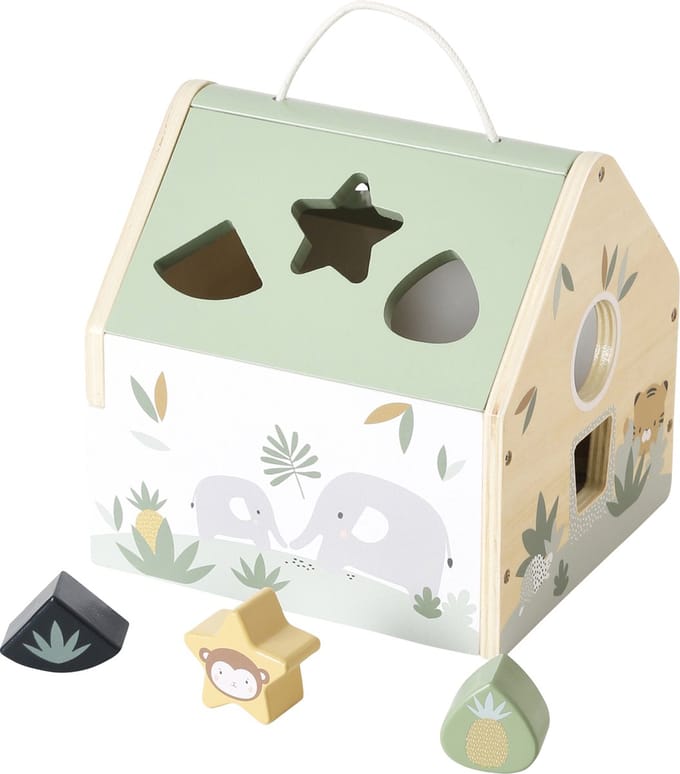 Vertbaudet Huis van houten vormpjes