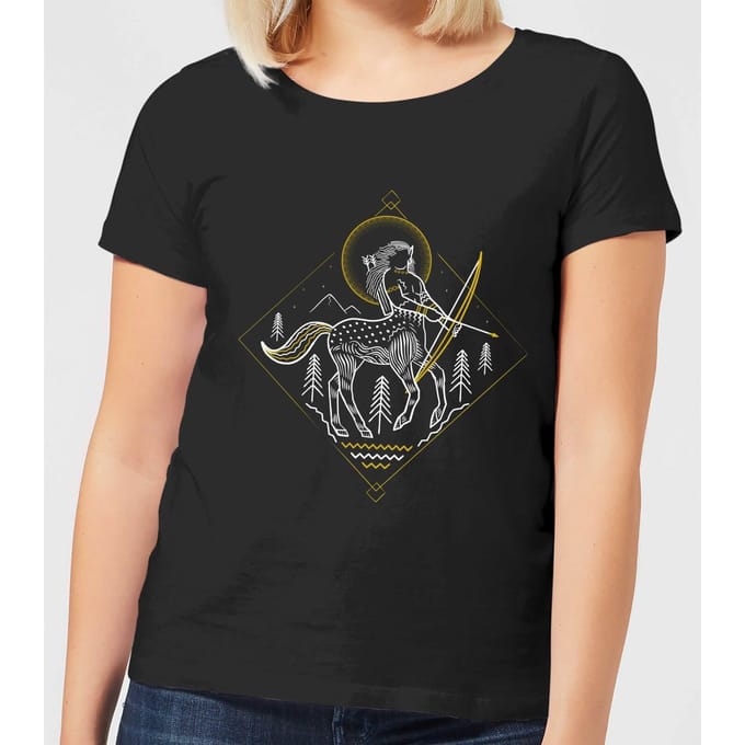 Harry Potter Ban de Centaur dames t-shirt - Zwart - S