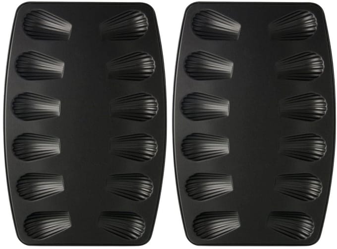 Set van 2 madeleinevormen 12 holtes Zenker Special Countries