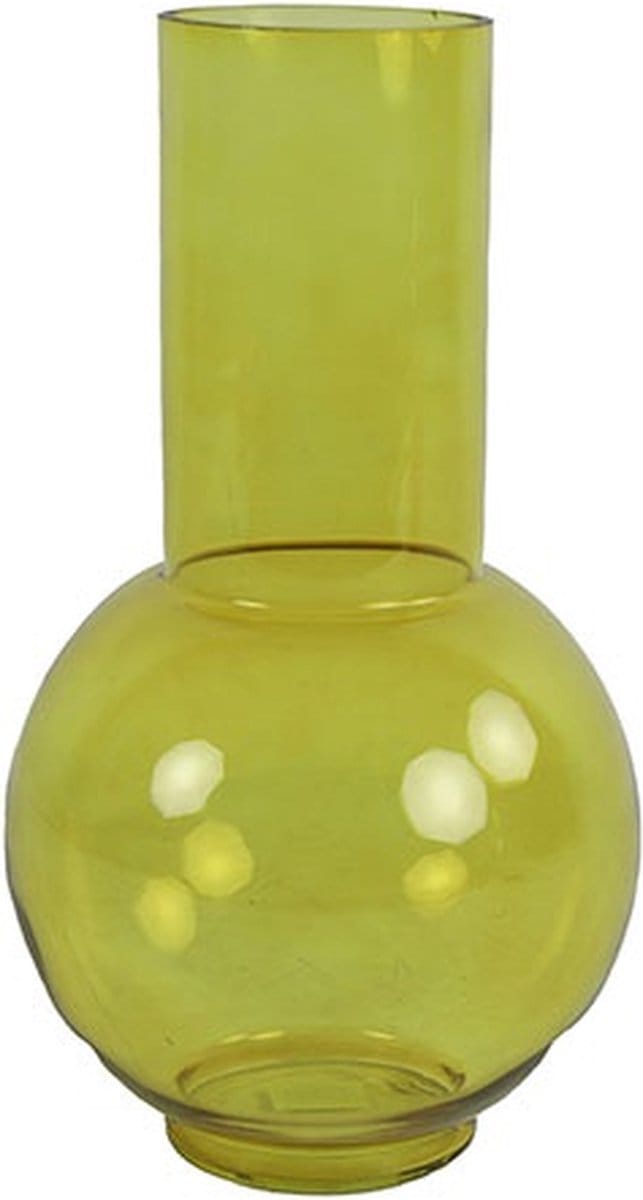 Countryfield Vaas Catlin glas L20B20H36CM geel