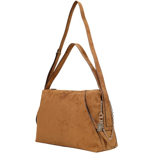 GUESS schoudertas Devon Shoulder Bag Cognac bruine
