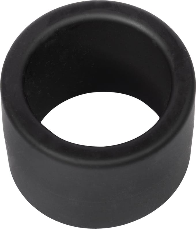 Rimba - Siliconen Scrotumring - Ballstretcher - Hoogte 40 mm - Zwart