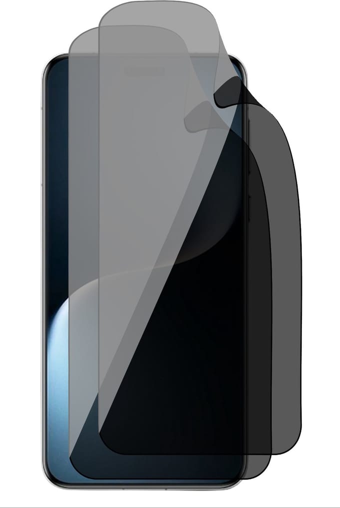 Privacy Screenprotector geschikt voor Honor Magic 7 Pro - 2x FlexGuard Screen Protector