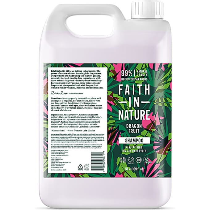 Faith in Nature Dragon Fruit Shampoo 5L