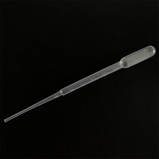 5/10/20/100PCS Plastic Maatpipet Druppelaar 3ml Capaciteit Lab Laboratorium Transparant 100PCS