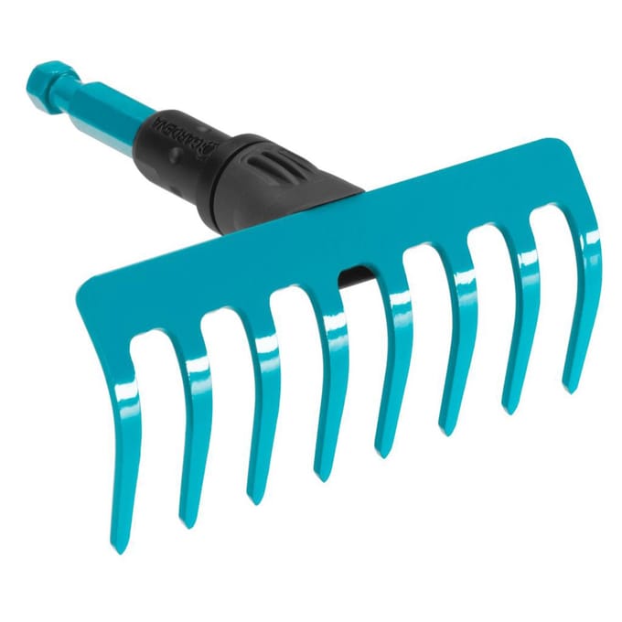 GARDENA Combisystem grindhark 8 tands - werkbreedte 15 cm - aanbevolen steellengte 130 cm