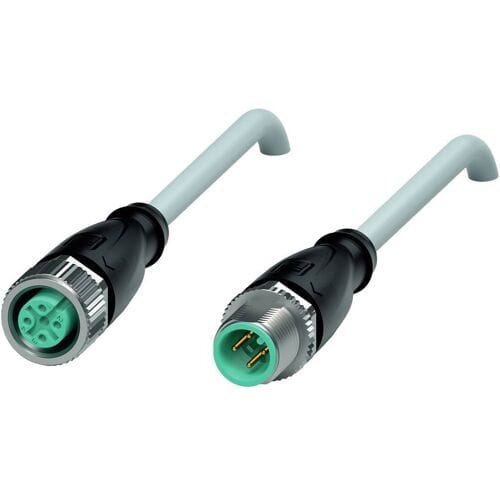 Pepperl+Fuchs 240775-0045 Sensor/actuator connector, geassembleerd Aantal polen (sensoren): 4, 4 2.5 m 1 stuk(s)
