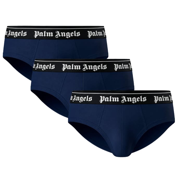 Logo Boxershorts in Marineblauw
