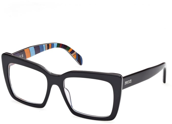 Pucci EP5261 Black/texture 54/17/140 WOMAN Brilmonturen