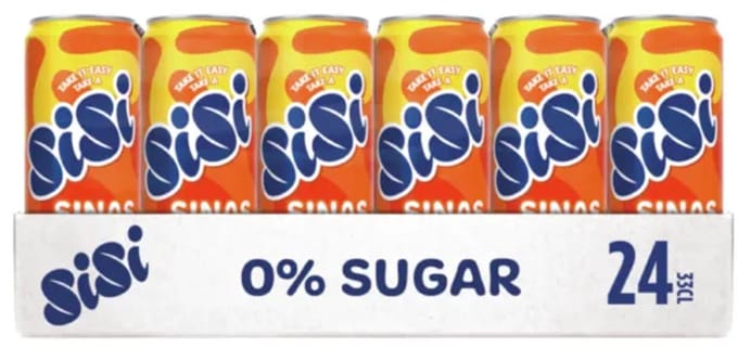 SISI Sinas 0% CAN - 24x330 ml - Voordeelverpakking