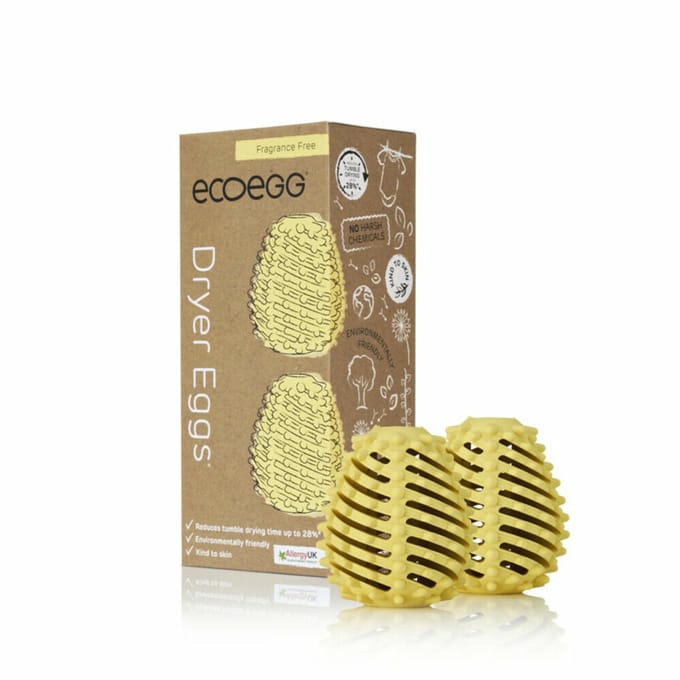 EcoEgg - Dryer Egg -  Geurloos - 2 stuks - 40 wasbeurten