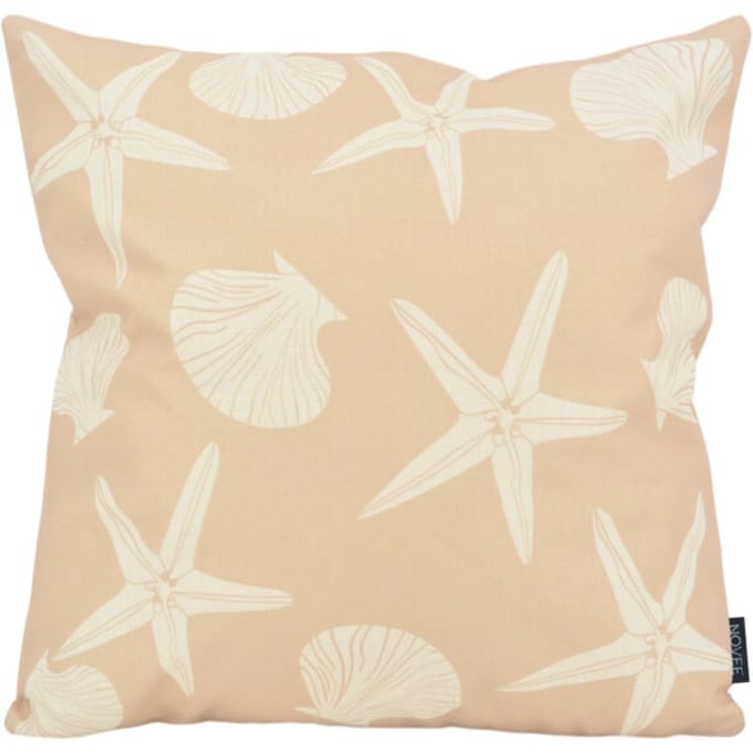 NOVÉE Sierkussen stars & shells outdoor | 45 x 45 cm | katoen/polyester